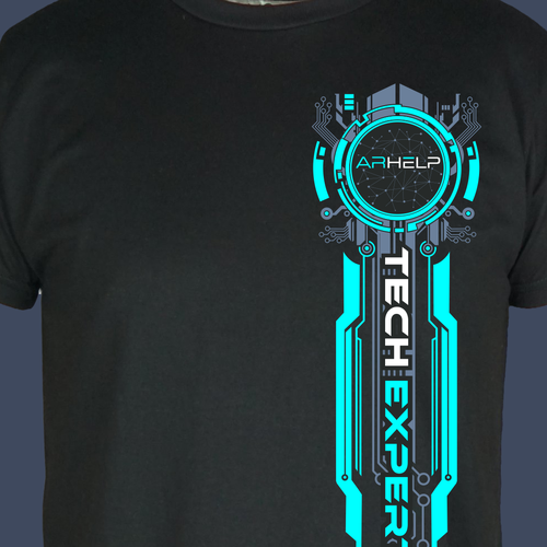 Electronic clearance t shirt