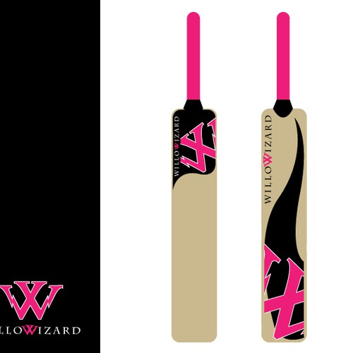 New graphics with existing logo for cricket bat sticker design | Other Design contest 99designs