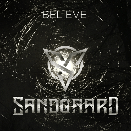 SANDGAARD - Album Cover for Spotify / Apple Music Design by Crimson Lemons