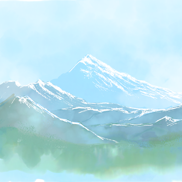 Mountain illustration