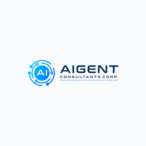 AI Agent Company: Appealing to small to medium sized businesses. Design by kappa_