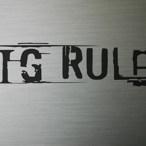 Rig Rule needs Lettering Design (wordmark) Design by vanacallegari
