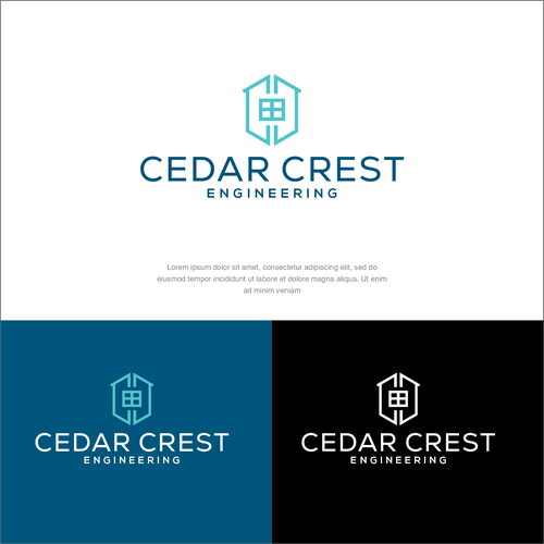 Design a Modern layered logo for a civil engineering company Design by Elesense