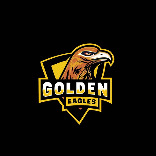 Basketball Team Logo for the 'Golden Eagles' (fast-tracked contest)! Design réalisé par ganapatikrishna786