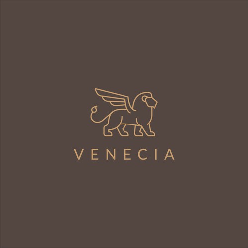 Venice - magnificent lion with wings Design by Cosmin Virje