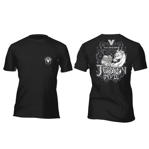 Valenzano Winery 2021 T-Shirt (Jersey Devil logo) Design by ad.sa