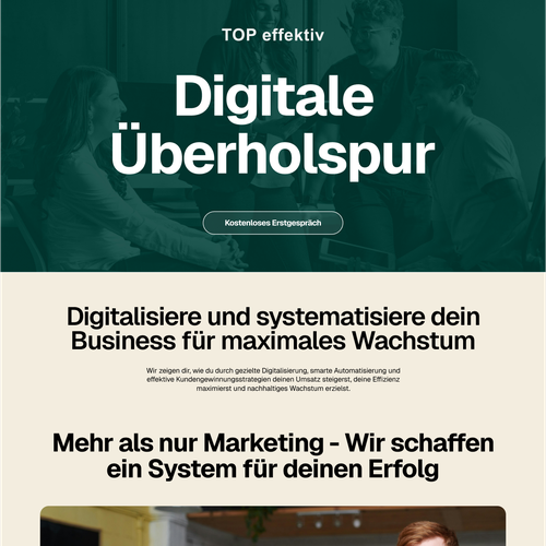 Diseño de Landing Page propuesta en el concurso por +Positive Ca$h