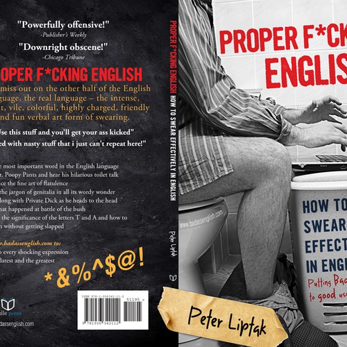 New book cover wanted for Exile Press' - "Proper F*cking English" Design by line14