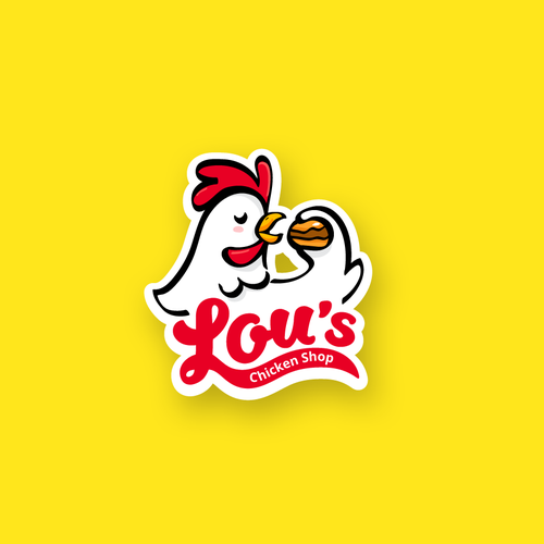 Fried Chicken Shop Logo Design by Joezua and