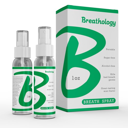 Create Modern & Eye Catching Packaging for Breathology | Product ...