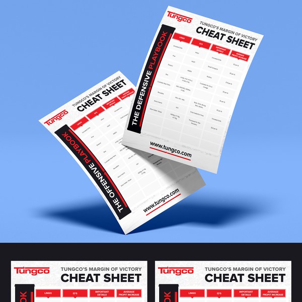 Design by Dan Sign titled "Simple Cheat sheet"