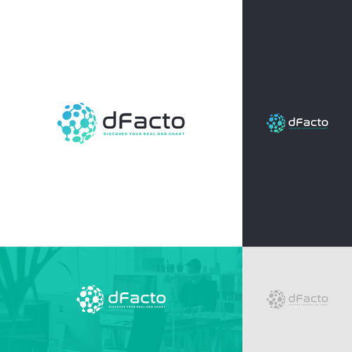 Create logo/website for badass de facto org chart startup! Design by gekostudio