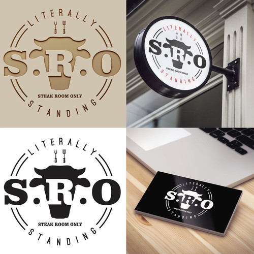 Design an "Instagramable" Logo for a modern steak quick service restaurant Design by MUDA GRAFIKA