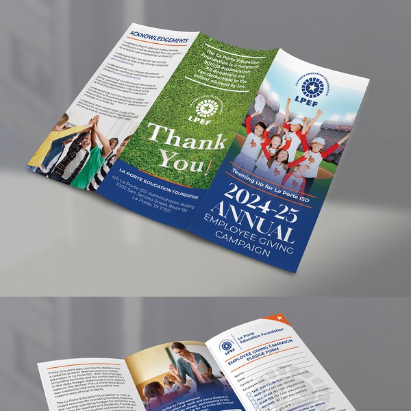 Design by Green wings titled "Inspiring Call to Donate Brochure"