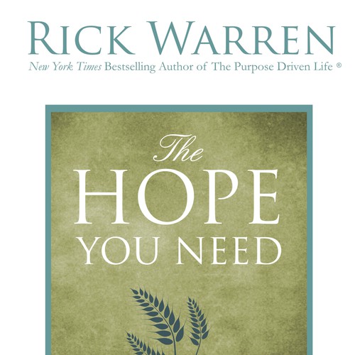 Design Rick Warren's New Book Cover Diseño de thedesigndepot2