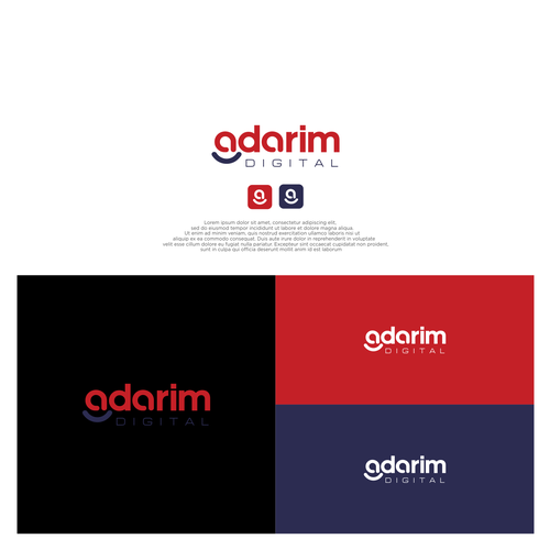 Design a logo for "adarim digital" - Digital Marketing Agency Design by RowSheet