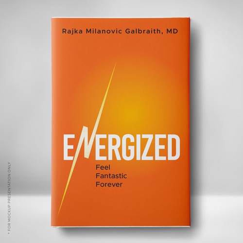 Design a New York Times Bestseller E-book and book cover for my book: Energized Réalisé par Klassic Designs