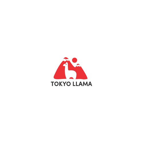 Outdoor brand logo for popular YouTube channel, Tokyo Llama Design von Ikan Tuna