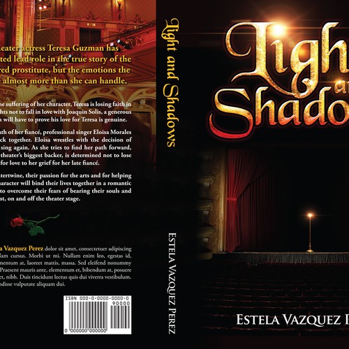 book or magazine cover for Maria E. Vasquez Design by Boogie_Ben