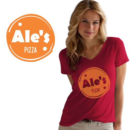 Diseño de Rebrend Ale's pizza (Pizzeria da asporto) de DIX LIX MIX