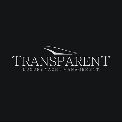 logo for TRANSPARENT Luxury Yacht Management Design by v.i.n.c.e.n.t.9