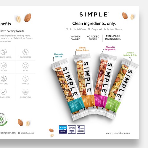 SIMPLE - Sell sheet Design by Monki D Loy