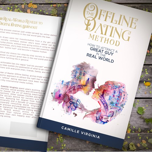 Design di Book Cover for The Offline Dating Method Needed di Nadun Prabodana