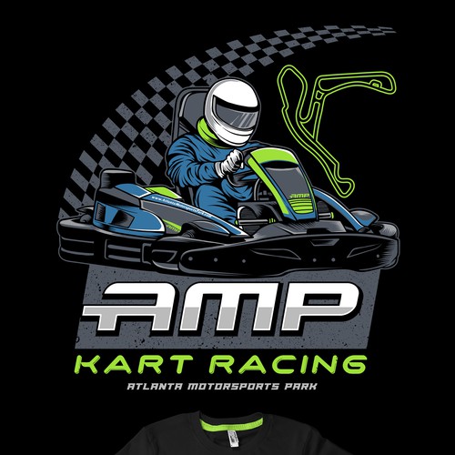 We need a creative new t shirt design for our outdoor go kart