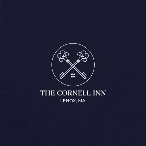 Luxury Boutique Hotel Logo for The Cornell Inn Design by VOLVE