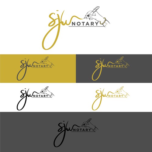 "I need a powerful & professional logo for my new notary business" Design by seagan