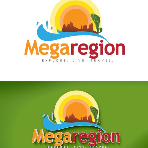 travel tourism logo design