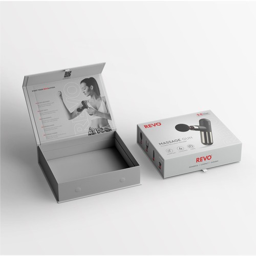 Design Massage Gun Packaging Design por Mr. PARA