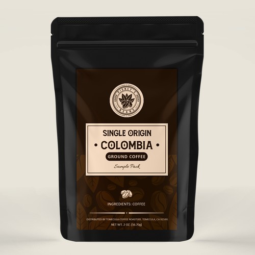 Design Disney's Beans First custom ground coffee product label di Radmilica