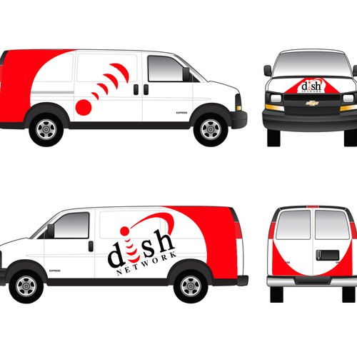 milkeyさんのV&S 002 ~ REDESIGN THE DISH NETWORK INSTALLATION FLEETデザイン