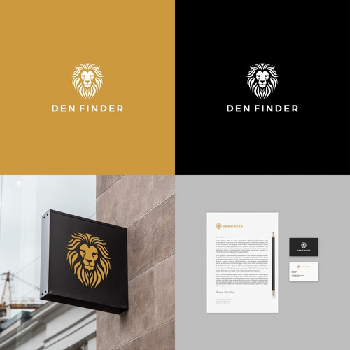 Design a lion logo for a new Real Estate Company Design by gaga vastard