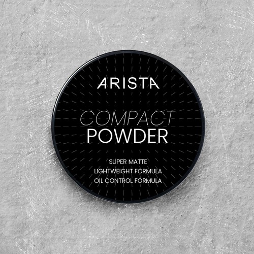 Arista Compact Powder Design by Julie Shell