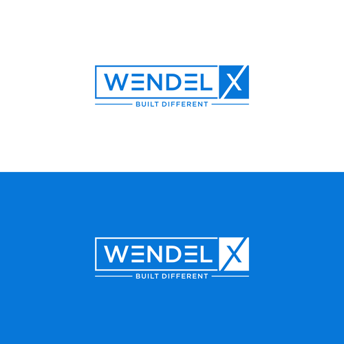 Luxury Logo Design for Wendel X — A Premium Construction Brand Built Different Design by bo_riq.Std ⇪