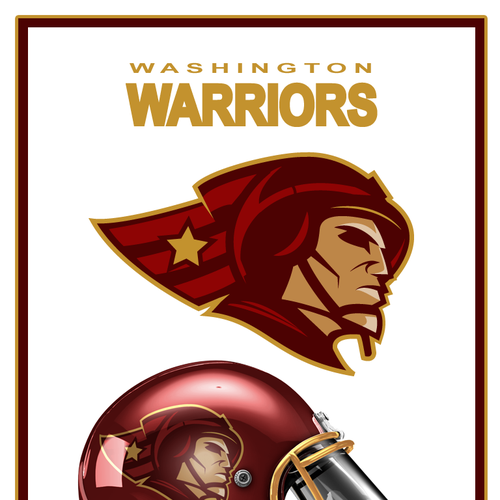 Community Contest: Rebrand the Washington Redskins  Design by Robert Gundy