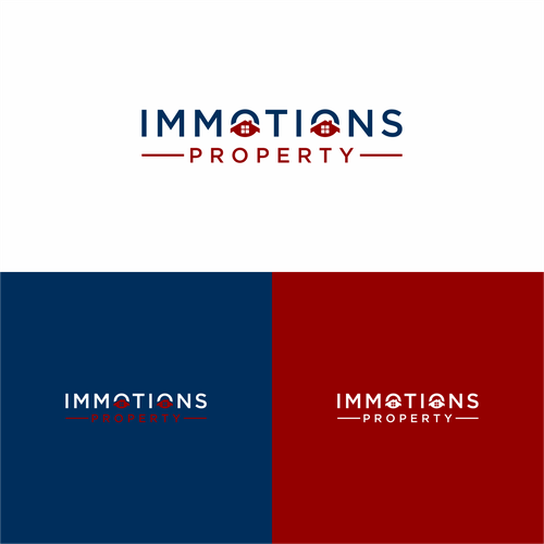 Logo IMMOTIONS PROPERTY Design by ikasenyati