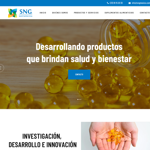 Diseño de página web propuesta en el concurso por FaTiH™