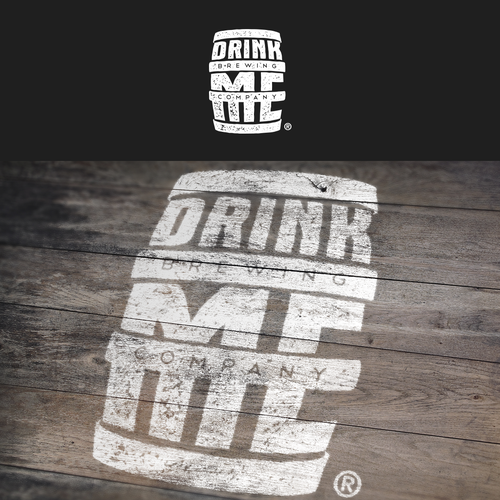 Create a brewery logo for Drink Me Brewing Design por brandsformed®