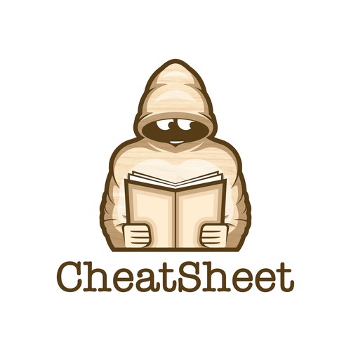 Unique descriptive combo mascot Logo that embodies the action of cheating on a test & shortcuts Design von DevDevit   ★ ★ ★ ★ ★