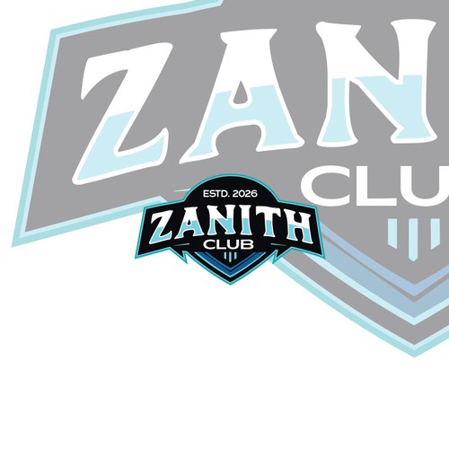 "Zanithclub logo for a upcoming football team in new york" winning Postcard, flyer or print