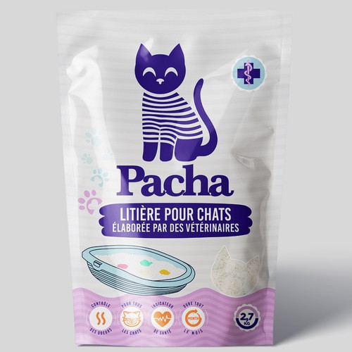 Cat Litter startup Minimalistic packaging - Contest Design von agooshe