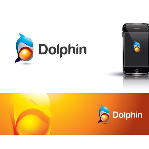 New logo for Dolphin Browser Design by Terry Bogard