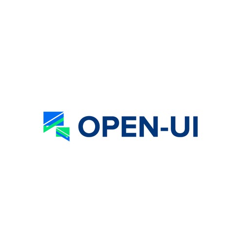 OPEN-UI - 通信インフラの工程管理システム - のサービスロゴをデザインしてください。 Design by mdjunaied