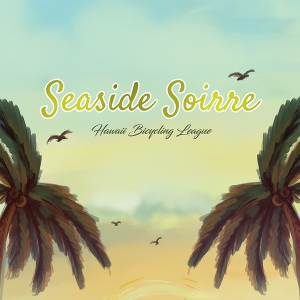 chilling on the beach