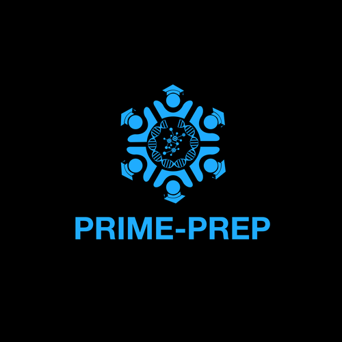 Logo for new research/education 'PREP' prgm 4 talented young scientists from diverse backgrounds Design by SrvArt