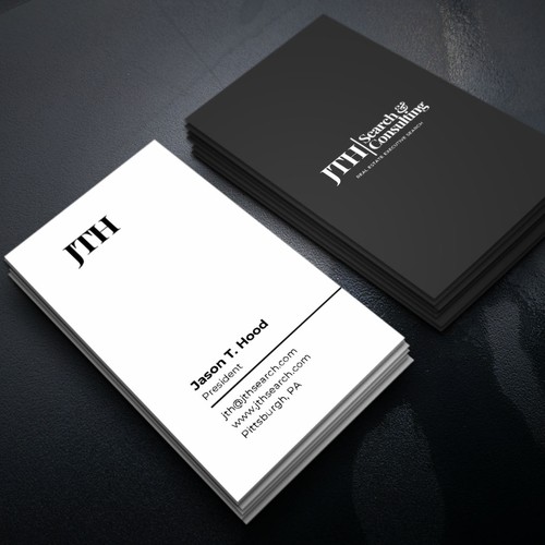 Design Business Card Design for Executive Search Firm por Xclusive16