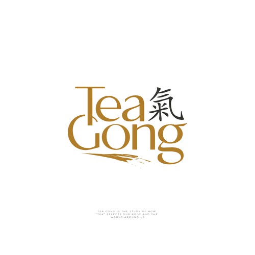 Tea Gong Logo Design by GIRA.